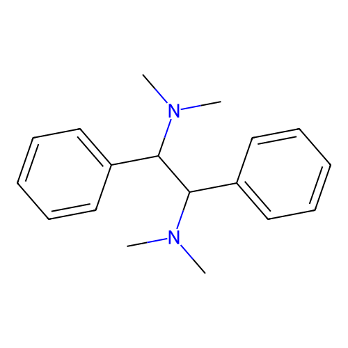 1,2-Ethanediamine, N,N,N',N'-tetramethyl-1,2-diphenyl- structure