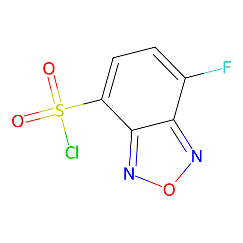 4-(Chlorosulfonyl)-7-fluoro-2,1,3-benzoxadiazole structure