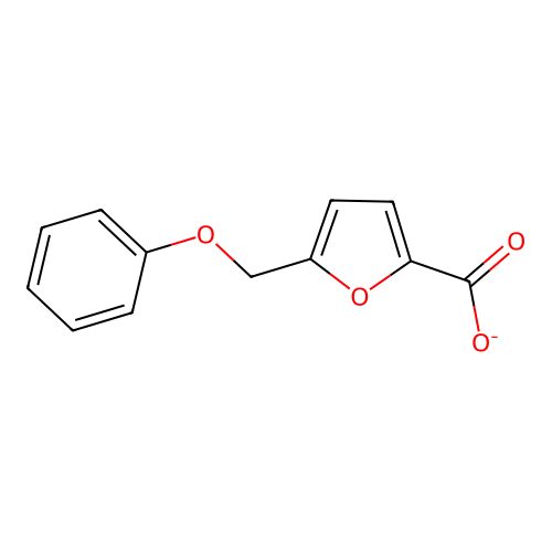 5-(Phenoxymethyl)furan-2-carboxylate structure