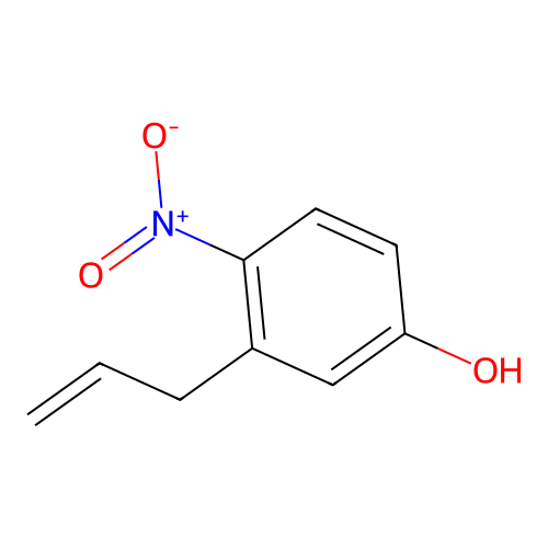 4-Nitro-3-prop-2-enylphenol structure