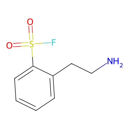 2-(2-Aminoethyl)benzenesulfonyl fluoride structure