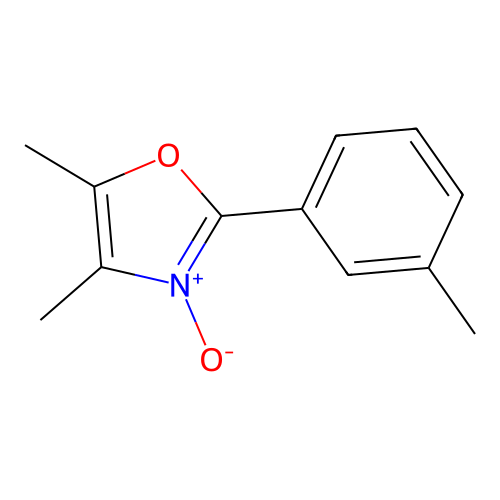4,5-Dimethyl-2-(3-methylphenyl)-1,3-oxazol-3-ium-3-olate structure