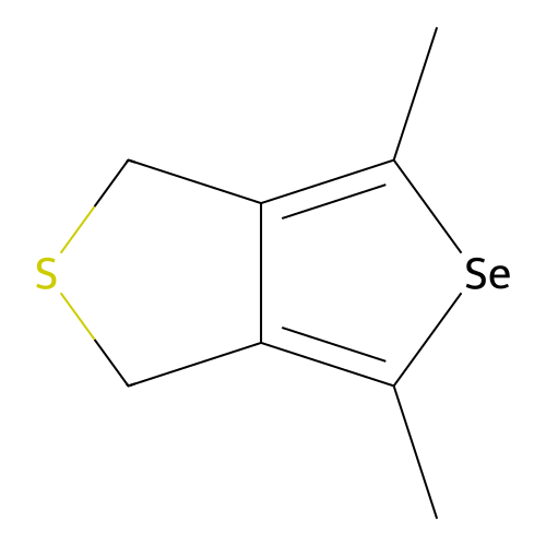 4,6-dimethyl-1H,3H-selenopheno[3,4-c]thiophene structure