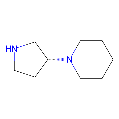 (R)-1-(pyrrolidin-3-yl)piperidine structure