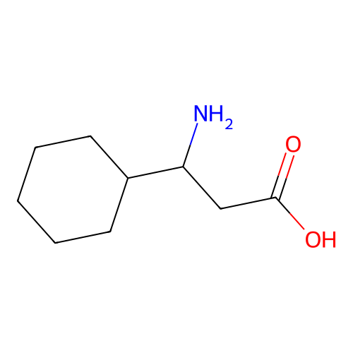 beta-Aminocyclohexanepropanoic acid structure
