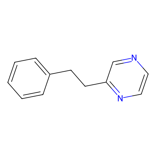2-Phenethylpyrazine structure