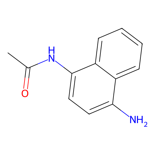 N-(4-aminonaphthalen-1-yl)acetamide structure