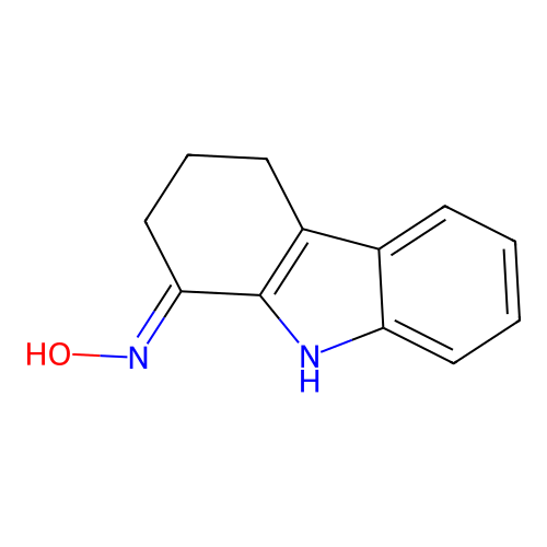 N-(2,3,4,9-tetrahydrocarbazol-1-ylidene)hydroxylamine structure
