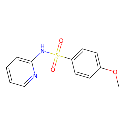 4-Methoxy-N-pyridin-2-yl-benzenesulfonamide structure