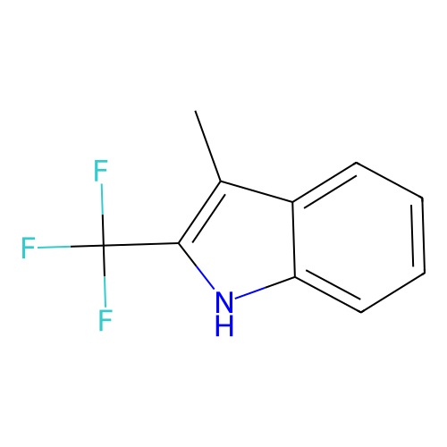 3-Methyl-2-(trifluoromethyl)-1H-indole structure