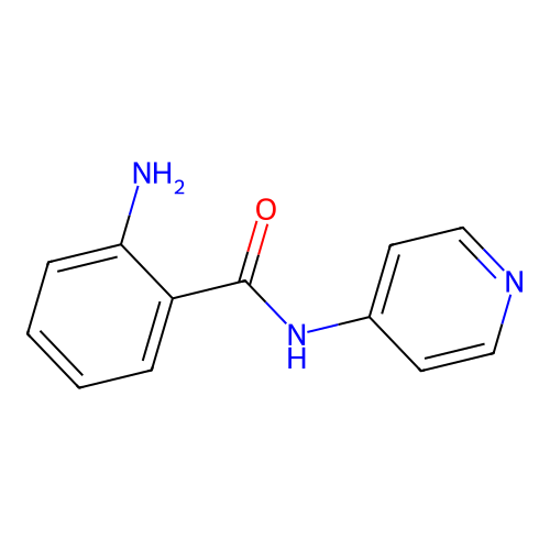 2-amino-N-(pyridin-4-yl)benzamide structure