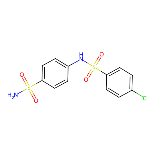 4-[(4-Chlorophenyl)sulfonylamino]benzenesulfonamide structure