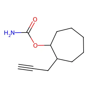 2-(Prop-2-yn-1-yl)cycloheptyl hydrogen carbonimidate structure
