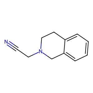 3,4-二氢-2(1H)-异喹啉乙腈 structure