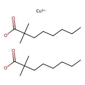 Copper neodecanoate structure
