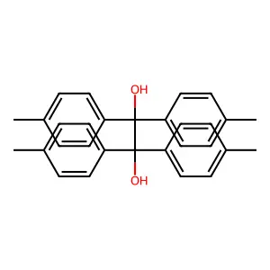 1,2-Ethanediol, 1,1,2,2-tetrakis(4-methylphenyl)- structure