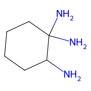 环己烷-1,1,2-三胺 structure