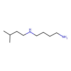 N-异戊基-1,4-丁二胺 structure
