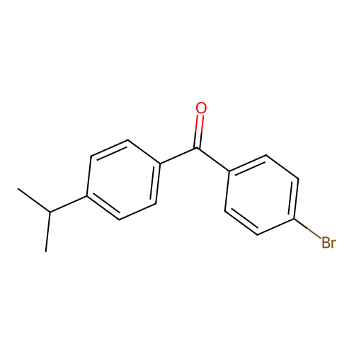 4-Bromo-4'-iso-propylbenzophenone structure