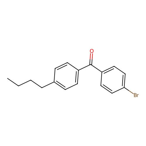 4-Bromo-4'-n-butylbenzophenone structure