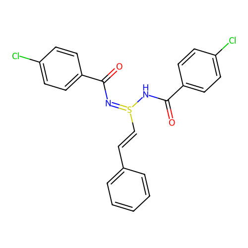 C22H16Cl2N2O2S structure