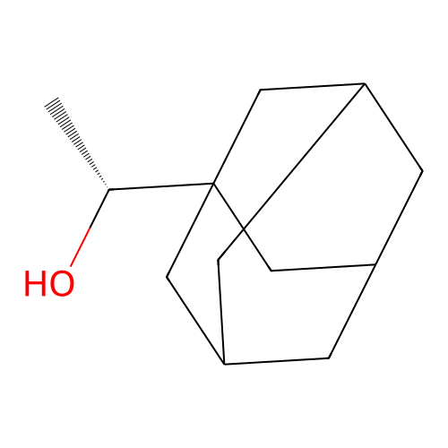 (alphaR)-alpha-Methyltricyclo(3.3.1.13,7)decane-1-methanol structure