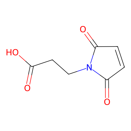 3-马来酰亚胺丙酸 structure