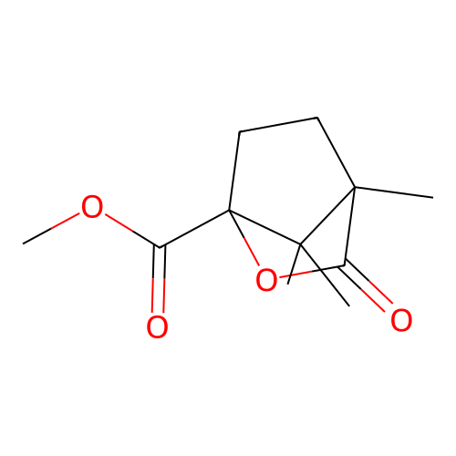 Methyl 4,7,7-trimethyl-3-oxo-2-oxabicyclo[2.2.1]heptane-1-carboxylate structure