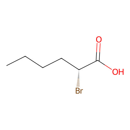 (R)-2-Bromohexanoic acid structure