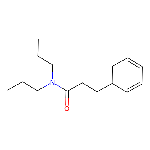 3-苯基-N,N-二丙基丙酰胺 structure