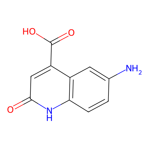 6-Amino-2-oxo-1,2-dihydroquinoline-4-carboxylic acid structure