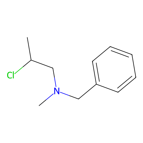 N-苄基-2-氯-N-甲基丙-1-胺 structure