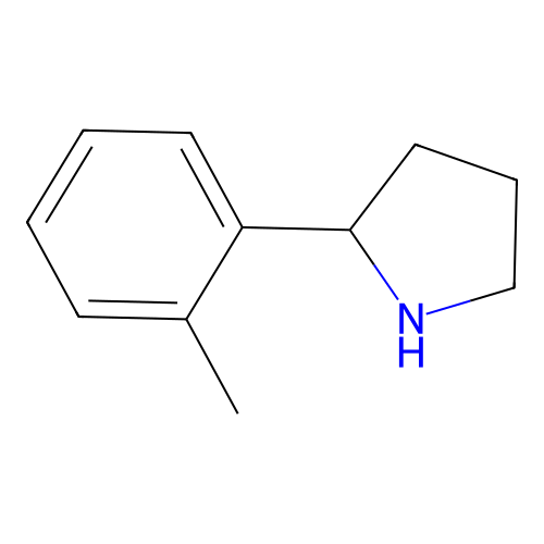 2-(2-Methylphenyl)pyrrolidine structure