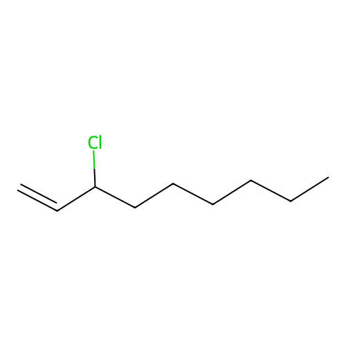 3-Chloronon-1-ene structure