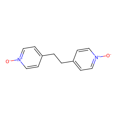 4-[2-(1-氧化-4-吡啶基)乙基]吡啶1-氧化物 structure