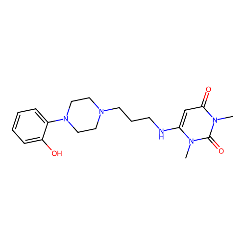 O-Desmethyl Urapidil structure