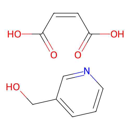 Nicotinyl maleate structure