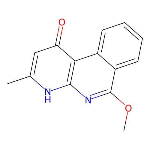 6-methoxy-3-methyl-4H-benzo[c][1,8]naphthyridin-1-one structure