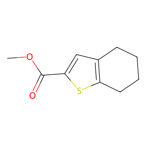 Methyl 4,5,6,7-tetrahydro-1-benzothiophene-2-carboxylate structure