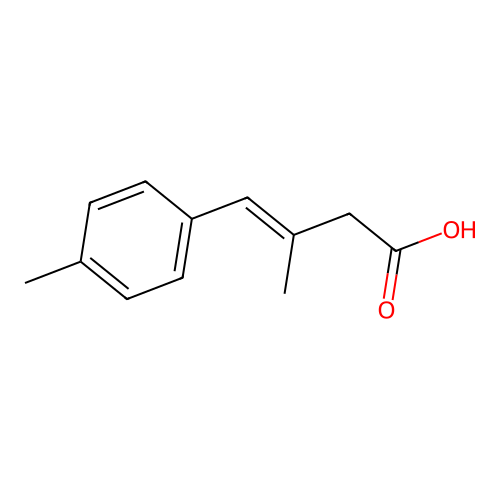 3-Butenoic acid, 3-methyl-4-p-tolyl- structure