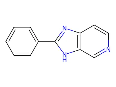 1H-Imidazo(4,5-c)pyridine, 2-phenyl- structure