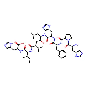高鹅膏蕈氨酸 structure