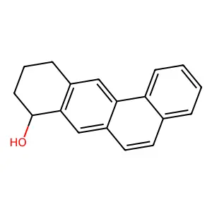 8,9,10,11-Tetrahydrobenzo[a]anthracen-8-ol structure