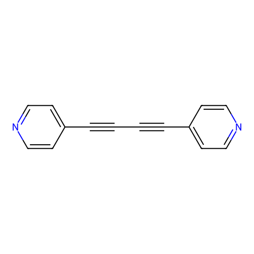二(4-吡啶基)丁二炔 structure