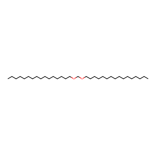 Dihexadecyloxymethane structure