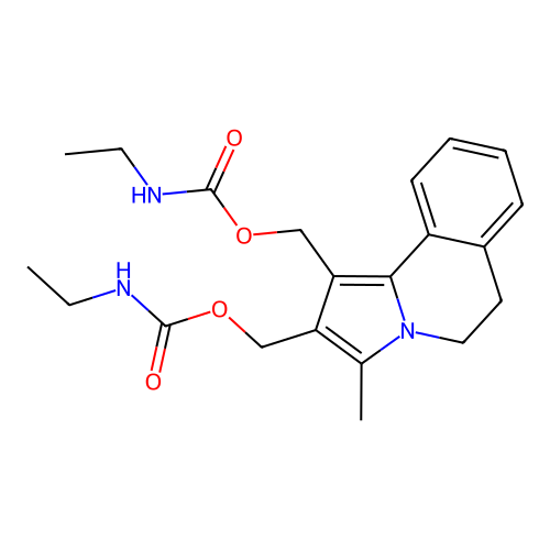 [1-(ethylcarbamoyloxymethyl)-3-methyl-5,6-dihydropyrrolo[2,1 structure