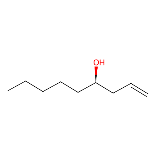 (R)-1-Nonene-4-ol structure