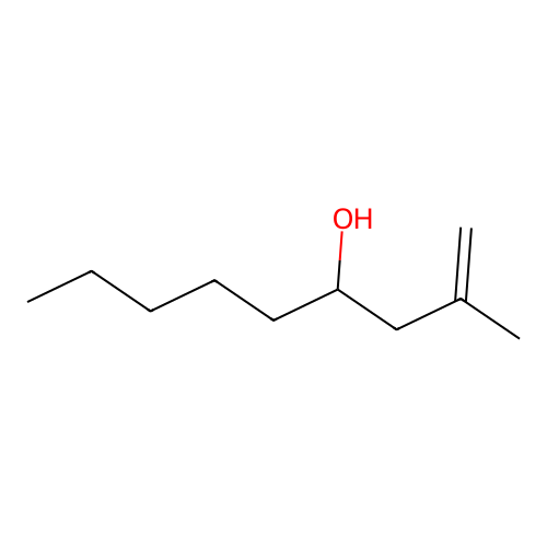 2-Methylnon-1-en-4-ol structure
