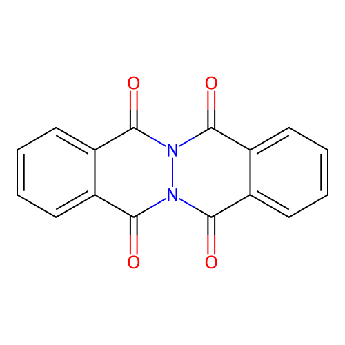 Phthalazino[2,3-b]phthalazine-5,7,12,14-tetrone structure