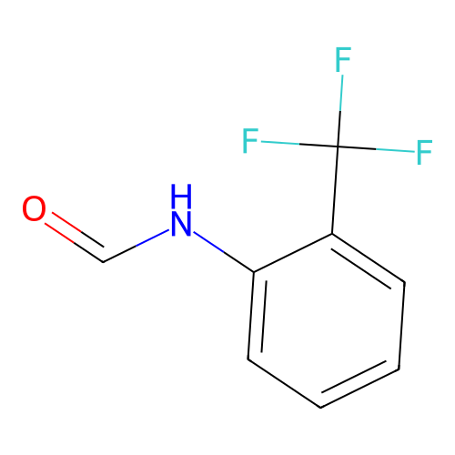 N-(2-Trifluoromethylphenyl)formamide structure